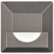 Inground Recessed Light 12 4 watt Stainless Steel Coated in Bronze Path Indicator Light in 3000K Warm White LED, WAC Landscape