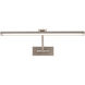 Reed 17 watt 25 inch Brushed Nickel Picture Light Wall Light, dweLED
