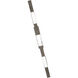 Super Star LED 47 inch Brushed Nickel Linear Pendant Ceiling Light, dweLED