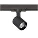 Lucio 1 Light 120 Black Track Head Ceiling Light in Flood, 90, 2700K