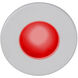 Tyler 120 3.8 watt White Step and Wall Lighting in Red, WAC Lighting