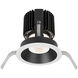 Volta LED B/Wt Recessed Lighting in Spot, 85, 4000K, Black/White