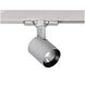 Lucio 1 Light 120 Platinum Track Head Ceiling Light in Asymmetrical, 90, 3000K