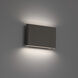 Tablet LED 5.5 inch Bronze Outdoor Wall Light