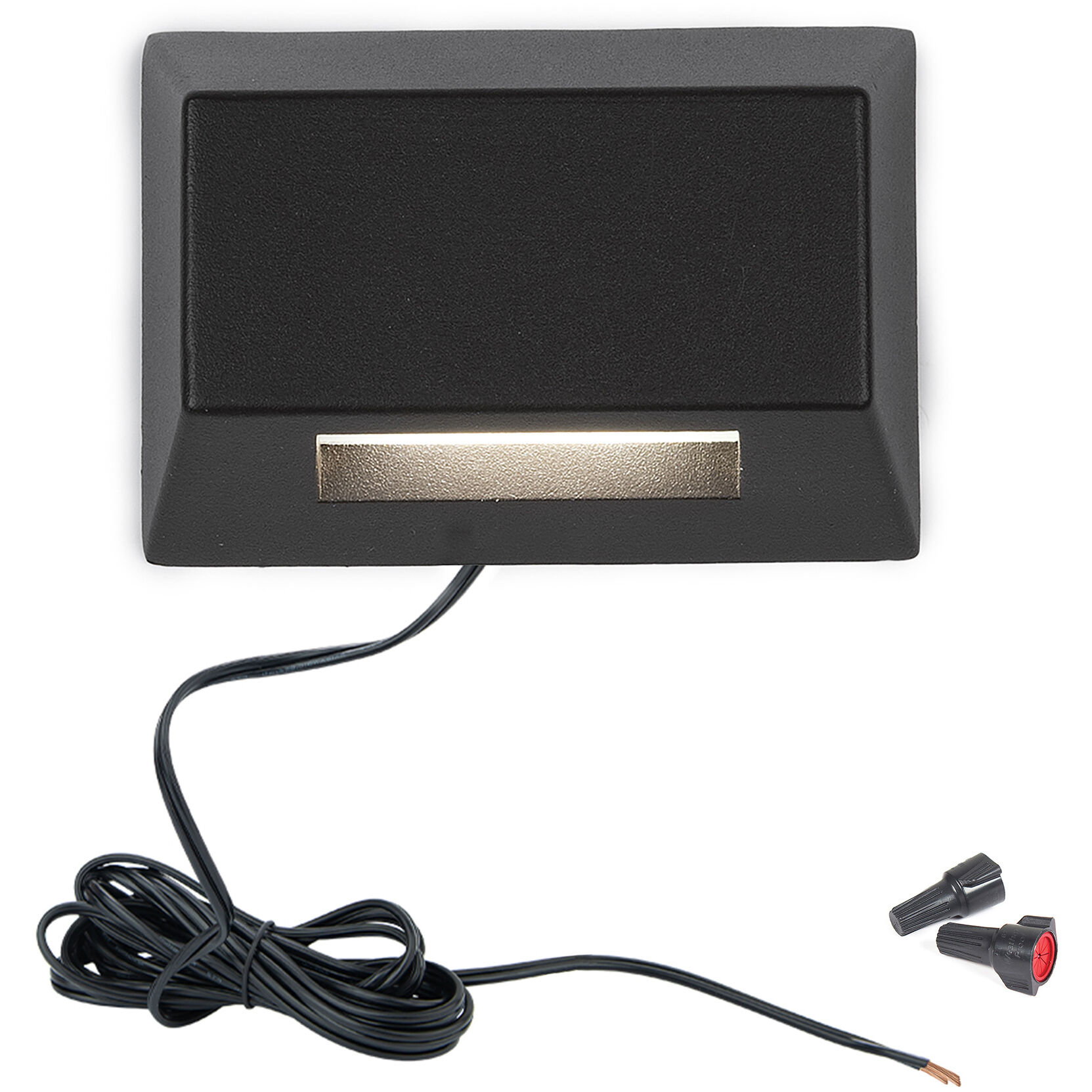 Tyler 12 2.8 watt Black Deck and Patio Lighting in 3000K, WAC Landscape