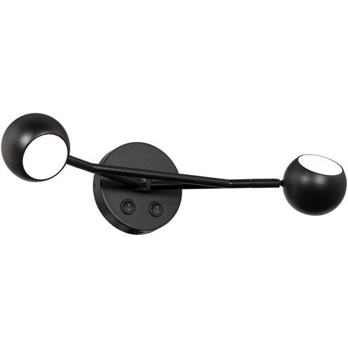 Duplex 5 inch Black Reading Light Portable Light