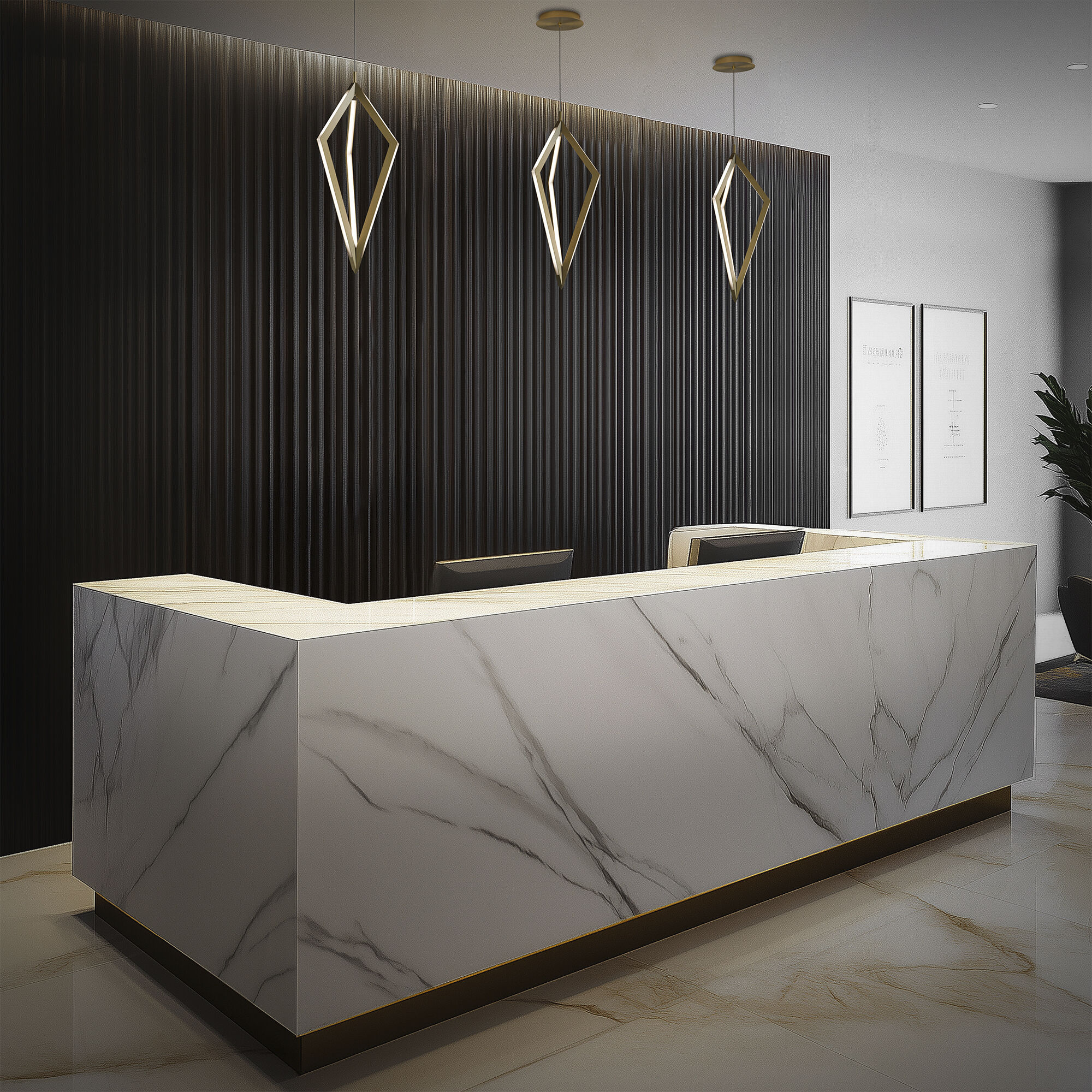 Tribeca LED 9 inch Aged Brass Pendant Ceiling Light in 3000K, dweLED