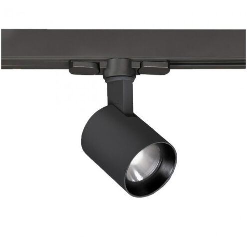 Lucio 1 Light 120 Black Track Head Ceiling Light in Asymmetrical, 85, 4000K