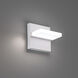 Oslo LED 5 inch White Outdoor Wall Light, dweLED