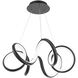 Mamba LED 26 inch Black Pendant Ceiling Light, dweLED