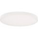 Edgeless Round LED 12 inch White Flush Mount Ceiling Light