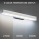 Styx LED 37 inch Brushed Aluminum Bath Vanity & Wall Light, dweLED