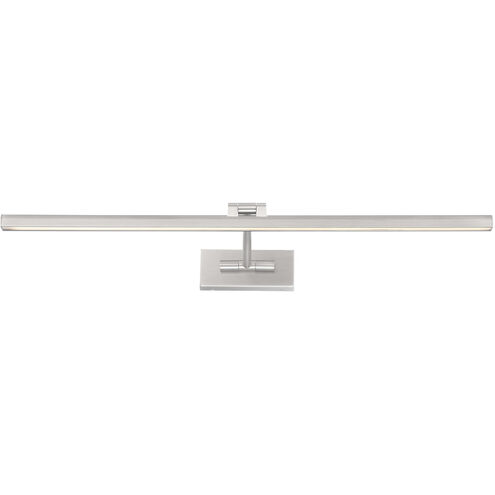 Reed 25.00 watt 32.5 inch Brushed Nickel Picture Light Wall Light, dweLED