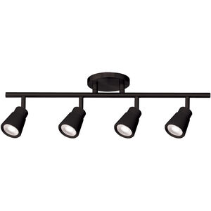 Solo 4 Light 120 Black Track Lighting Ceiling Light