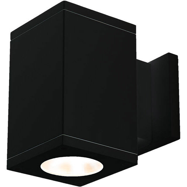 Cube Arch LED 4.5 inch Black Sconce Wall Light in Flood, 85, 4000K, Straight Up/Down