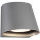 Mod LED 5.25 inch Graphite Outdoor Wall Light, dweLED