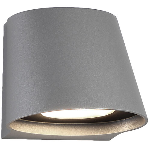 Mod LED 5.25 inch Graphite Outdoor Wall Light, dweLED