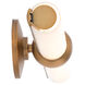 Juliet LED 20 inch Aged Brass Bath Vanity & Wall Light, dweLED