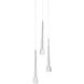 Quill 3 Light 12.00 inch Pendant
