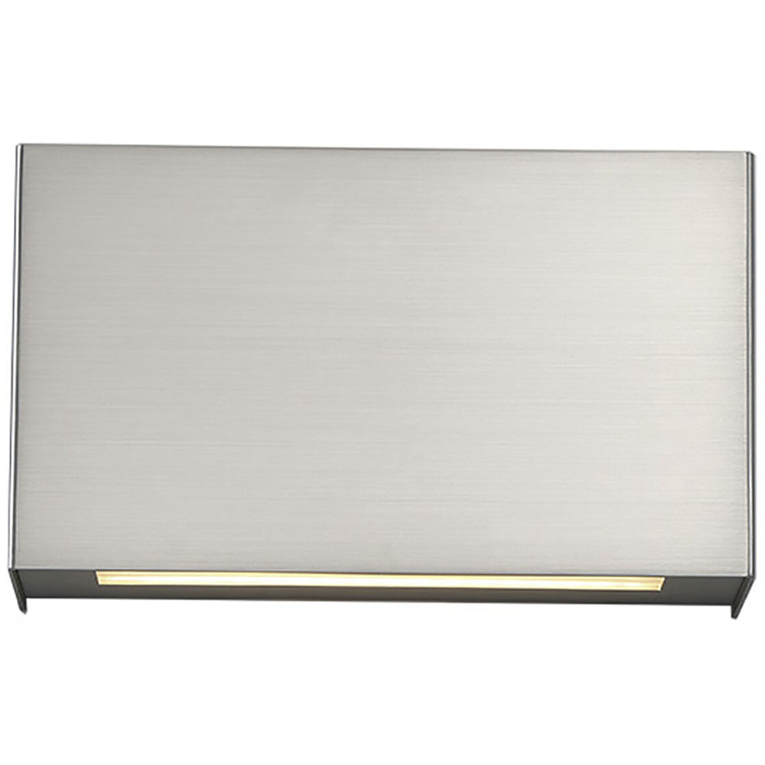Blok LED 12 inch Satin Nickel Bath Vanity & Wall Light in 3000K, dweLED