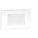 WAC 12V Step Light LED 1.5 inch White ADA Step and Wall Light in 3000K Warm White LED, WAC Landscape