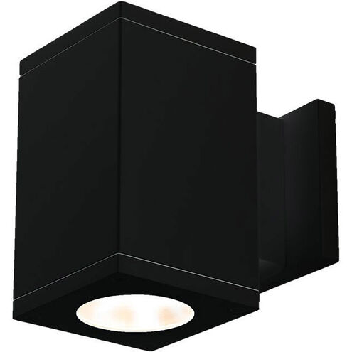 Cube Arch LED 5.5 inch Black Sconce Wall Light in Ultra Narrow, 85, 4000K, Towards Wall