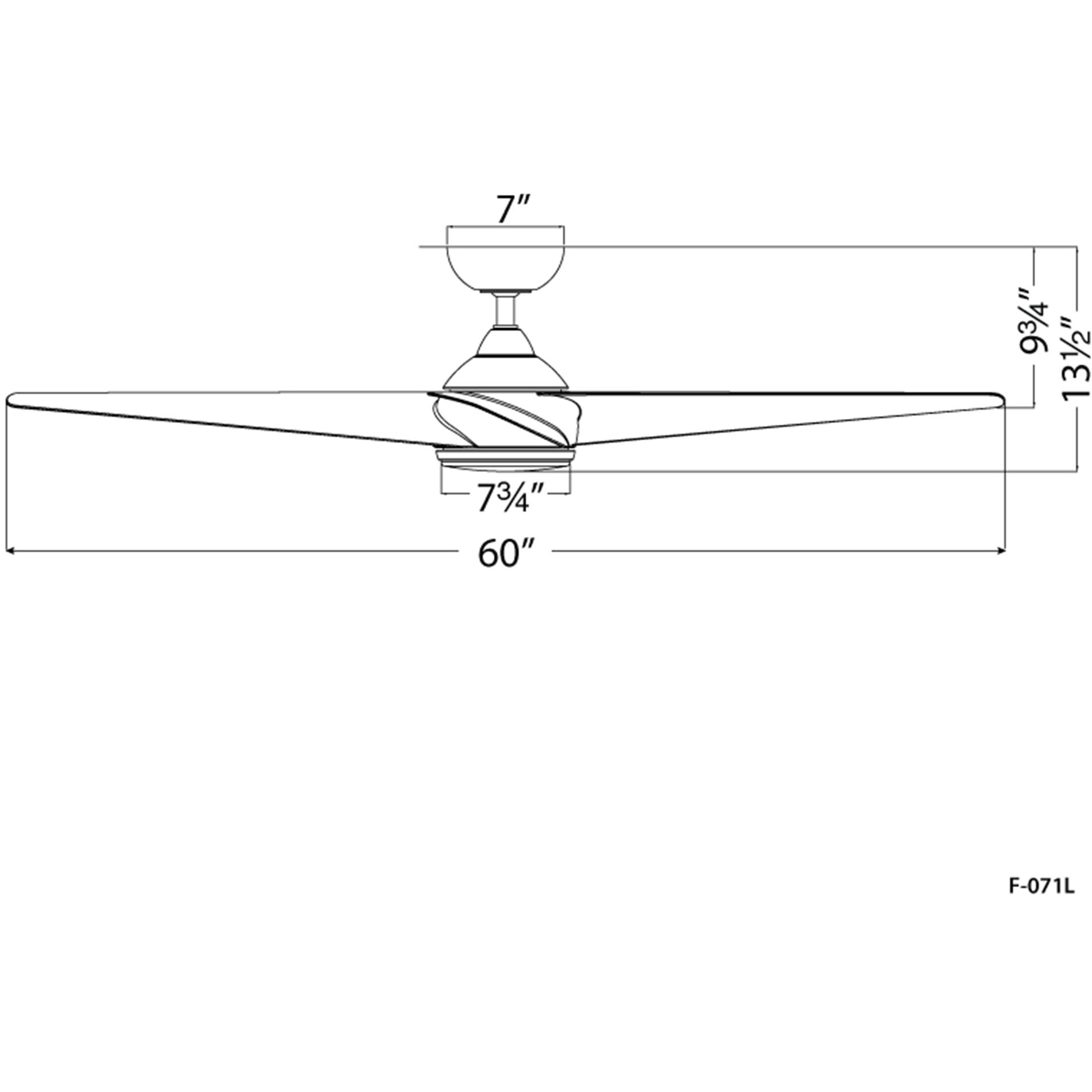 Viper 60 inch Brushed Nickel Matte Black with Matte Black Blades Downrod Ceiling Fans, Smart Fan