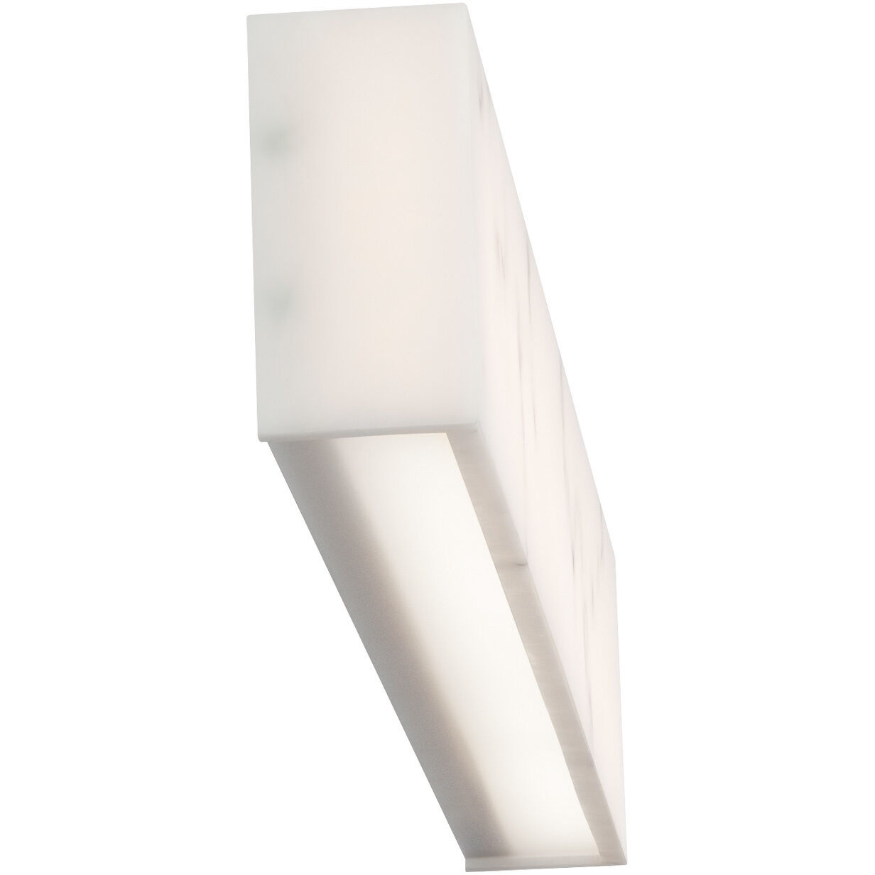 Museo LED 28 inch White Bath Vanity & Wall Light, dweLED