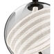 Roper LED 9 inch Black Mini-Pendant Ceiling Light, dweLED