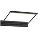 Hudson 14.00 watt 17 inch Black Picture Light Wall Light, dweLED