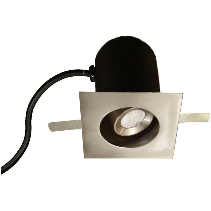 LEDme LED Brushed Nickel Recessed Lighting in 4000K