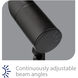 InterBeam 9 6 watt Black Accent Lighting in 2700K, Low Voltage Accent Light-Multi Pack, WAC Landscape