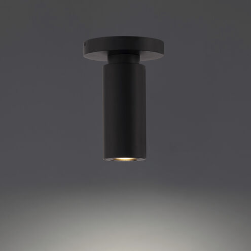 Caliber 1 Light 2.63 inch Black Flush Mount Ceiling Light