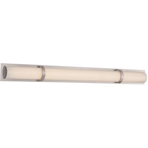 Vie LED 36 inch Brushed Nickel Bath & Wall Light in 3000K, 36in, dweLED