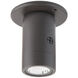Estrella LED 2.31 inch Bronze Outdoor Flush Mount, WAC Landscape