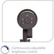 Accent Stem 12 7 watt Bronze Path and Area Light in 3000K Warm White LED, WAC Landscape