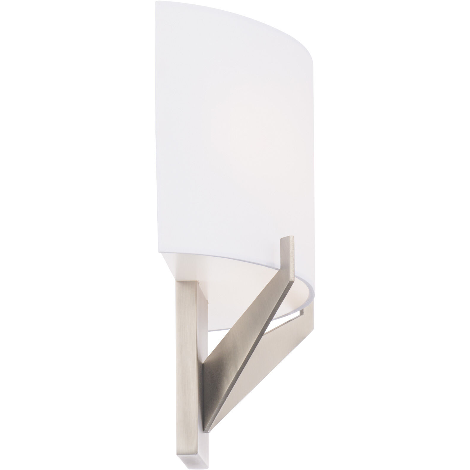 Fitzgerald Wall Sconce Wall Light in 3000K, Brushed Nickel, dweLED