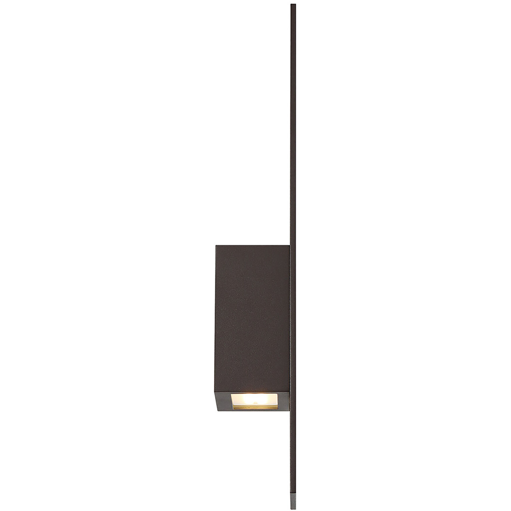 WAC Lighting WS-W54620-BZ Icon LED 20 inch Bronze Outdoor Wall