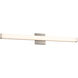 Slim Indoor Wall Lighting in Brushed Nickel