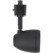 Bullet 1 Light 120 Black H Track Fixture Ceiling Light, WAC Limited