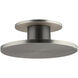 Twist-N-Lite LED 8 inch Brushed Nickel Semi-Flush Mount Ceiling Light