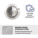 Tyler 12 4.1 watt Stainless Steel Path Lighting in 3000K, WAC Landscape