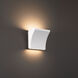Cornice 2 Light 3.63 inch White ADA Wall Sconce Wall Light in 3500K, dweLED
