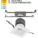Pop-in 1 Light 8.63 inch Recessed