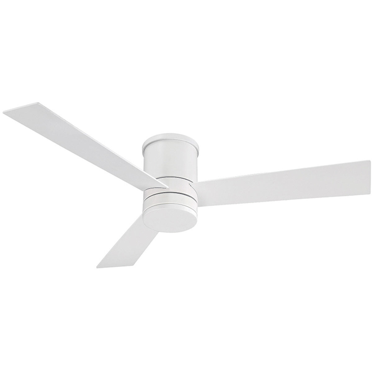 Modern white outlet ceiling fan