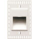 WAC 120V Invisible Trim Step Light LED 1.75 inch White ADA Step and Wall Light in 2700K Warm LED, WAC Lighting