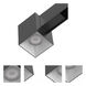 Ventrix 1 Light 48 White Track Fixtures Ceiling Light