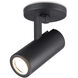 Paloma LED 4.5 inch Black Flush Mount Ceiling Light in 90, 2700K