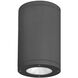 Tube Arch LED 4.88 inch Black Outdoor Flush in Flood, 85, 4000K
