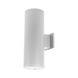 Cube Arch LED 8 inch Graphite Sconce Wall Light in A - Away fr wall